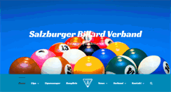 Desktop Screenshot of billard-salzburg.at